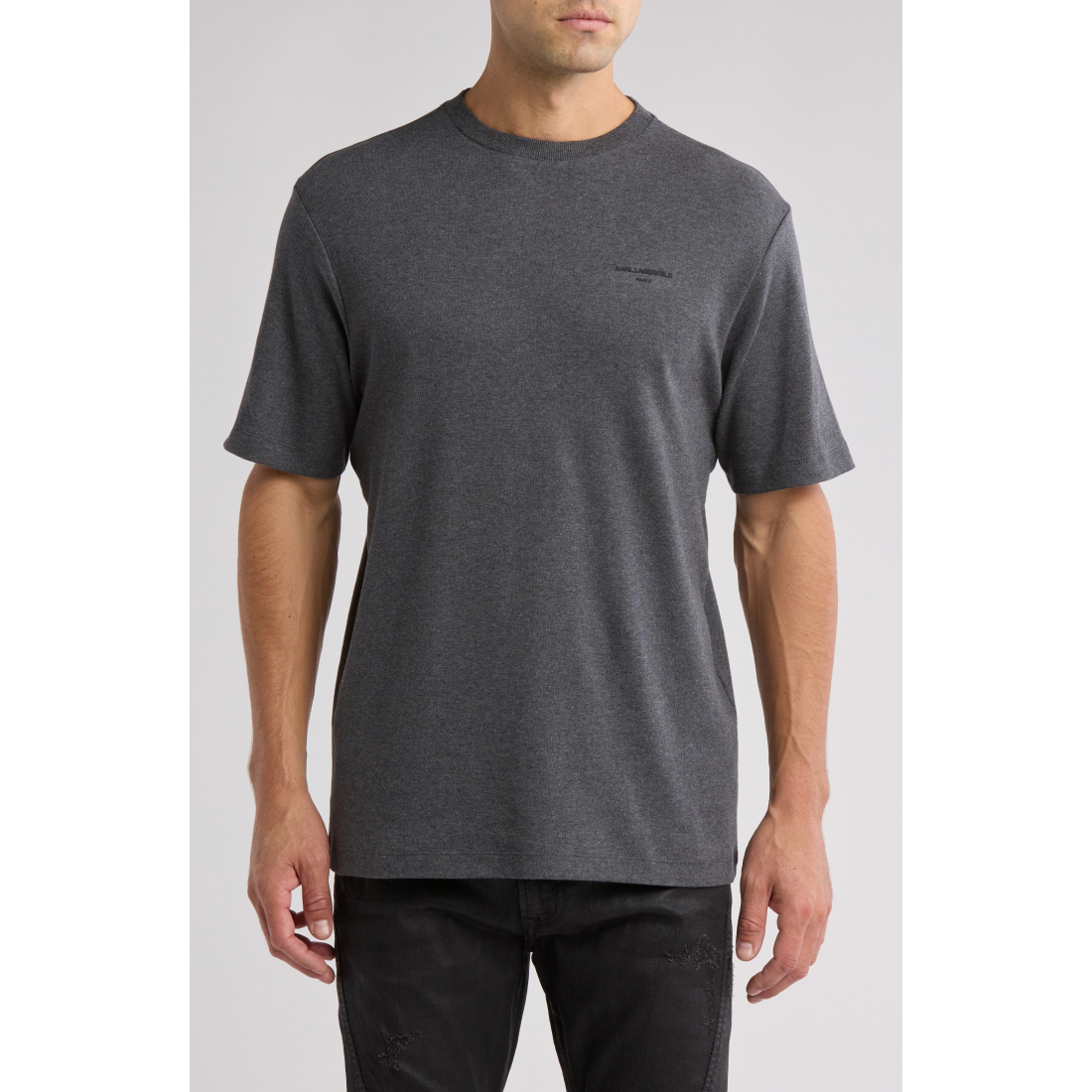 'Logo Cotton T-Shirt' pour Hommes