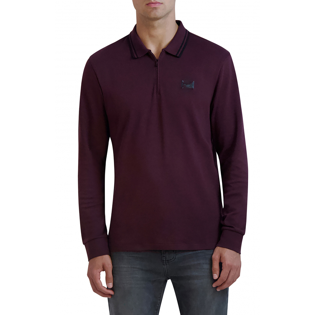 'Logo Long Sleeve Polo' für Herren