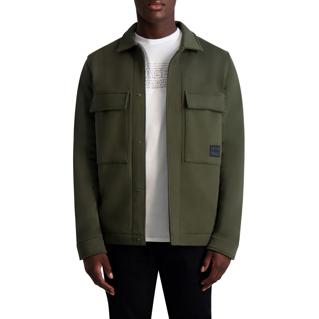 Men's 'Utility Pocket Fleece Shirt Jacket'