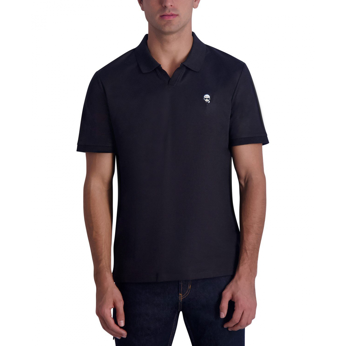 'Slim Fit Short-Sleeve Pique Polo Shirt' pour Hommes