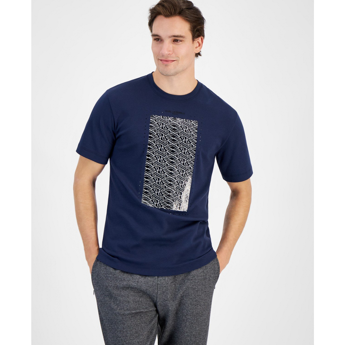 Men's 'Slim Fit Short Sleeve Crewneck Graphic T-Shirt'