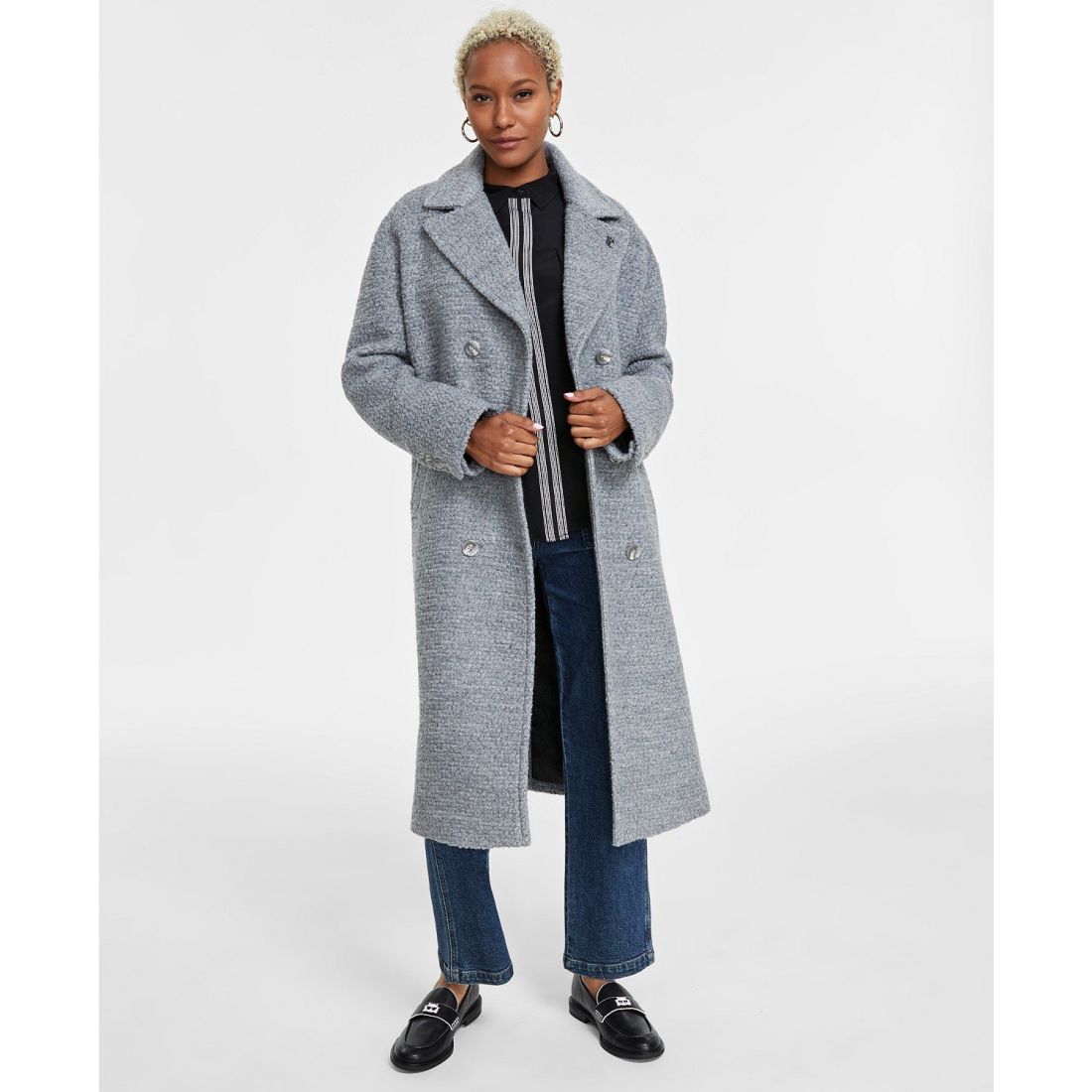 Women's 'Double-Breasted Overcoat'