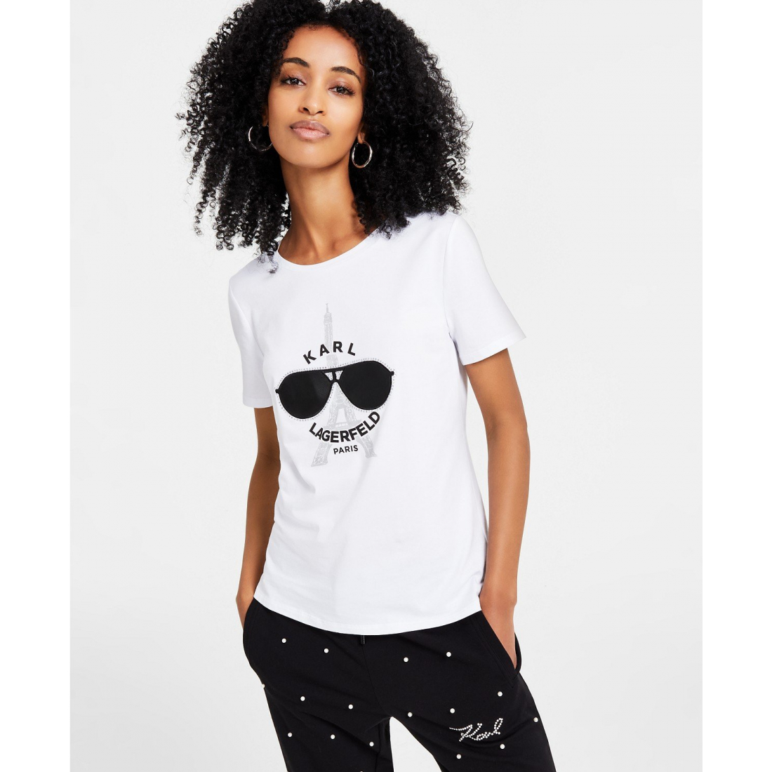 'Sunglasses Graphic T-Shirt' für Damen