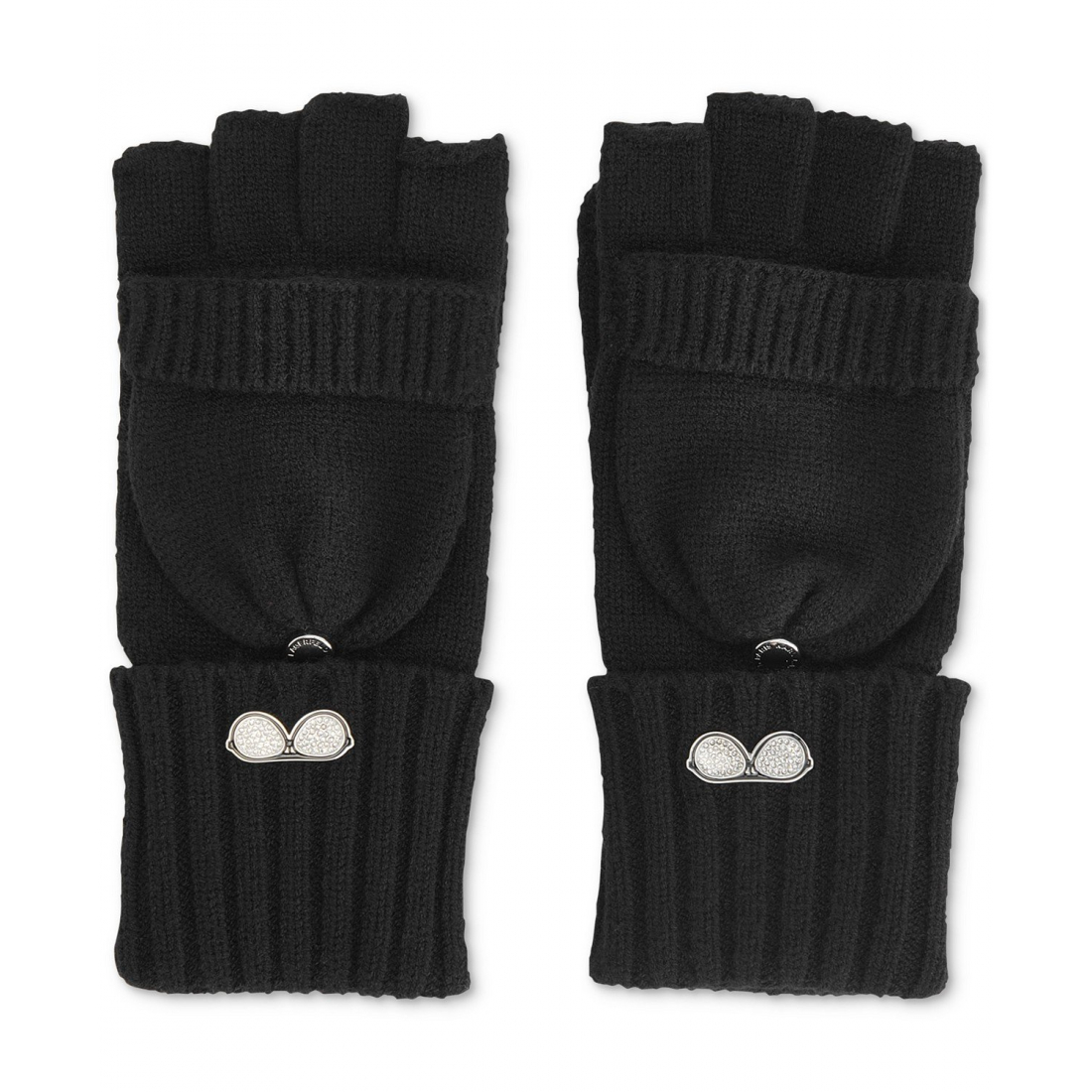 'Sunglasses Pin Flip-Top Gloves' für Damen