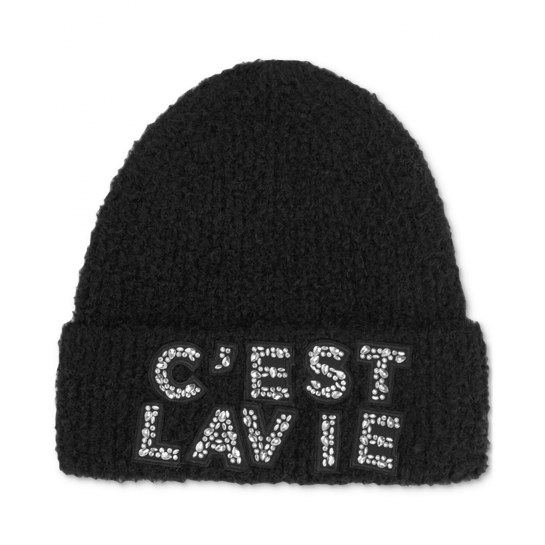 Women's 'C'est La Vie Embroidered Beanie'