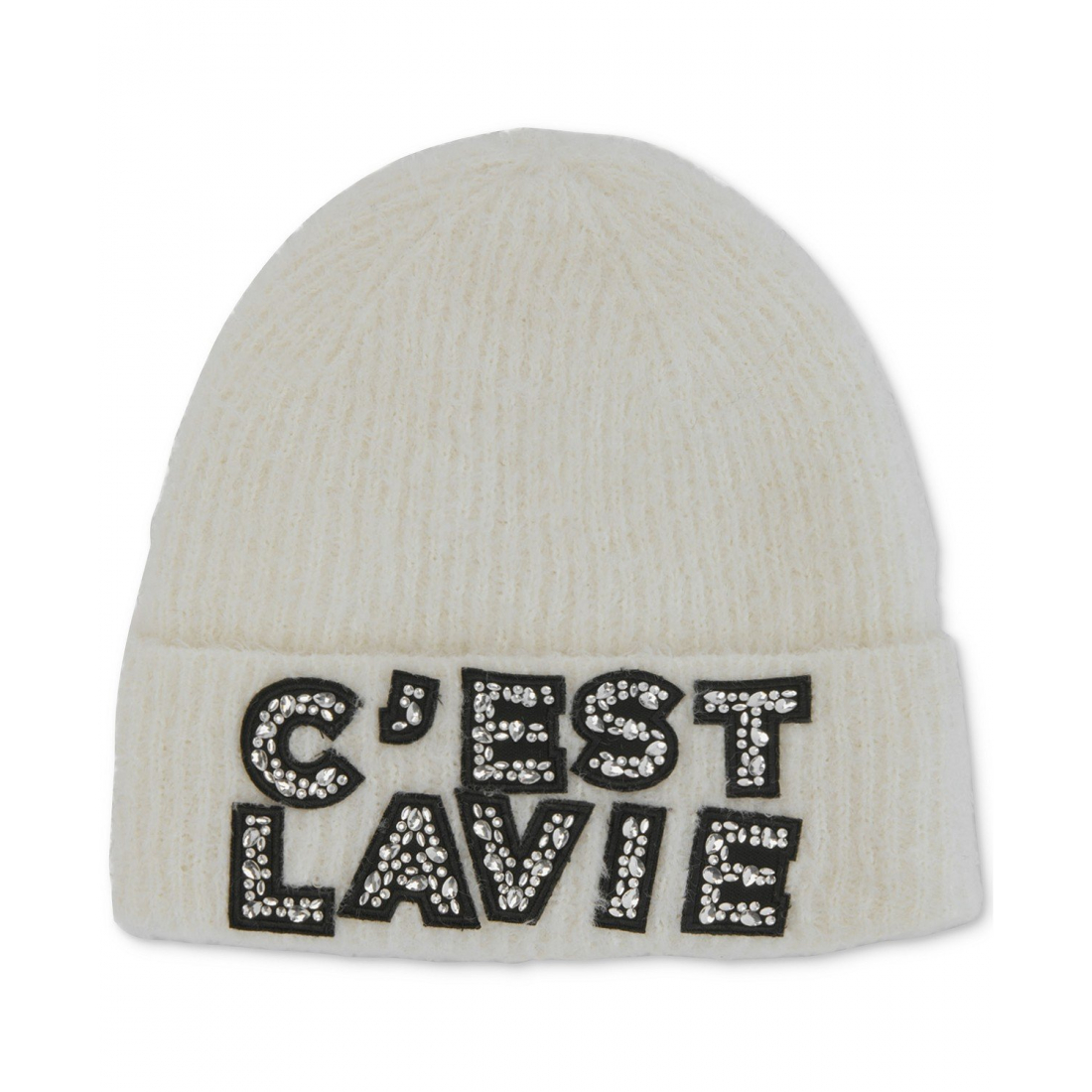 Women's 'C'est La Vie Embroidered Beanie'