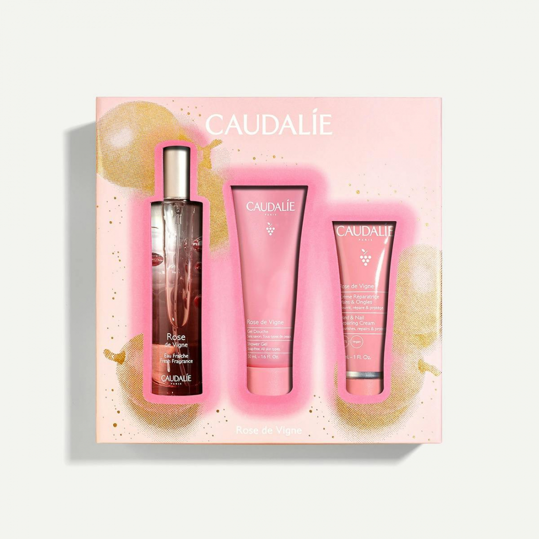 Coffret Eau Fraîche Rose de Vigne