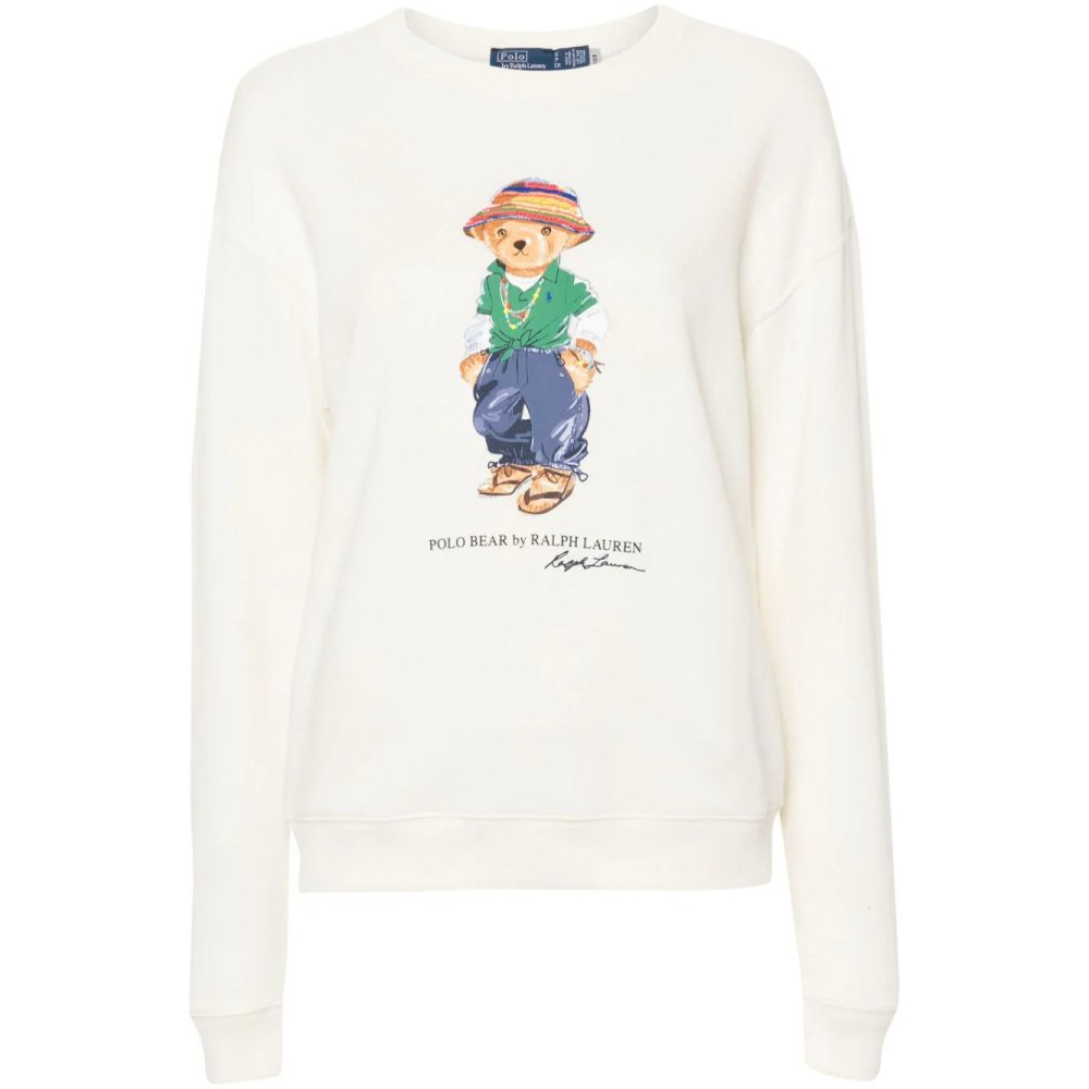 'Polo Bear-Print' Sweatshirt für Damen