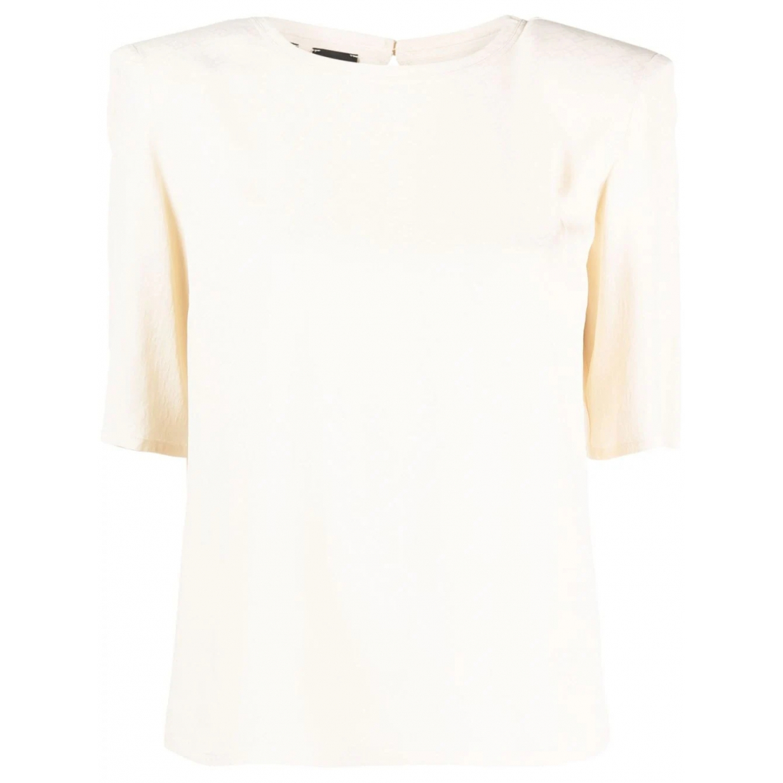 Blouse 'Round-Neck Short-Sleeve' pour Femmes