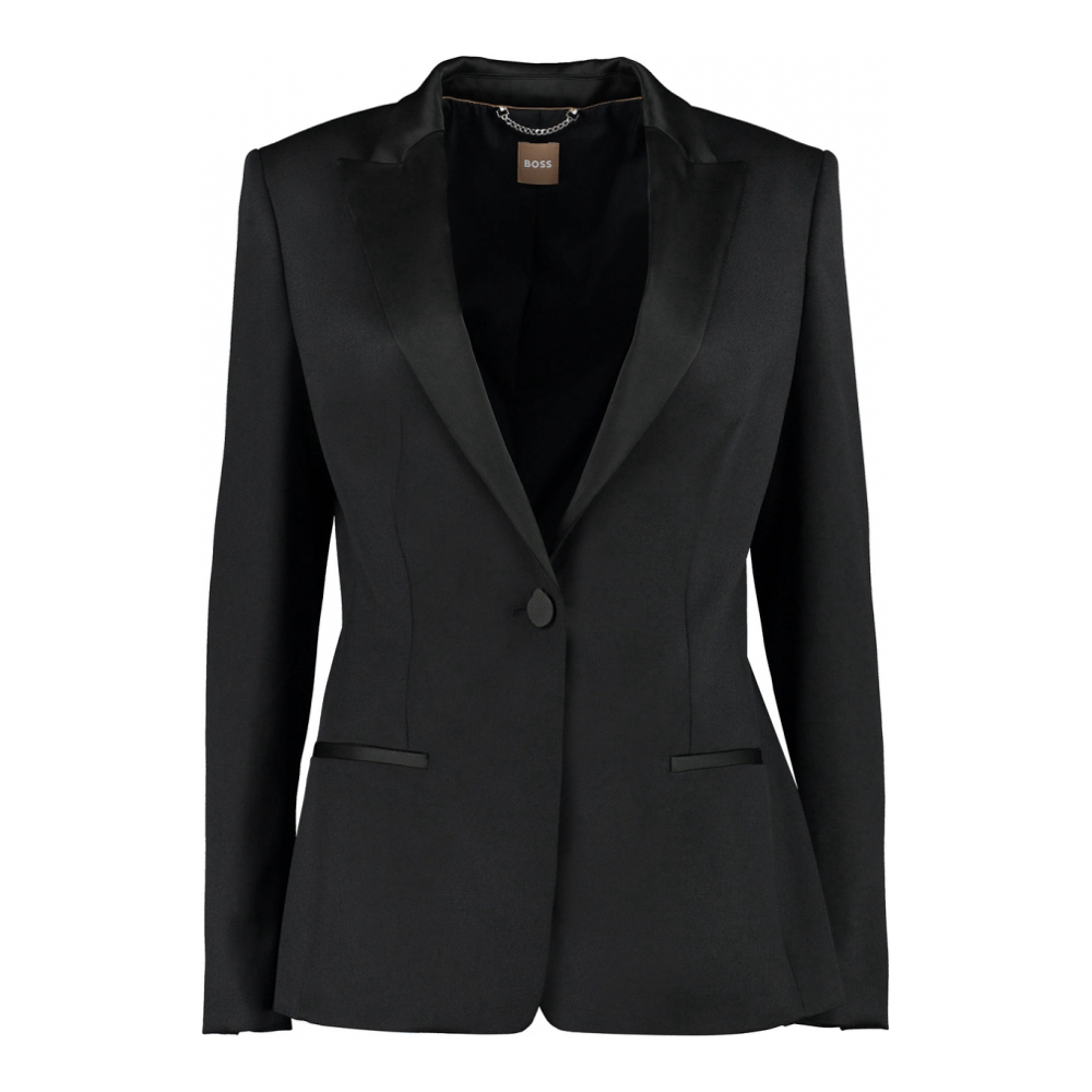 Blazer 'Satin Lapel' pour Femmes