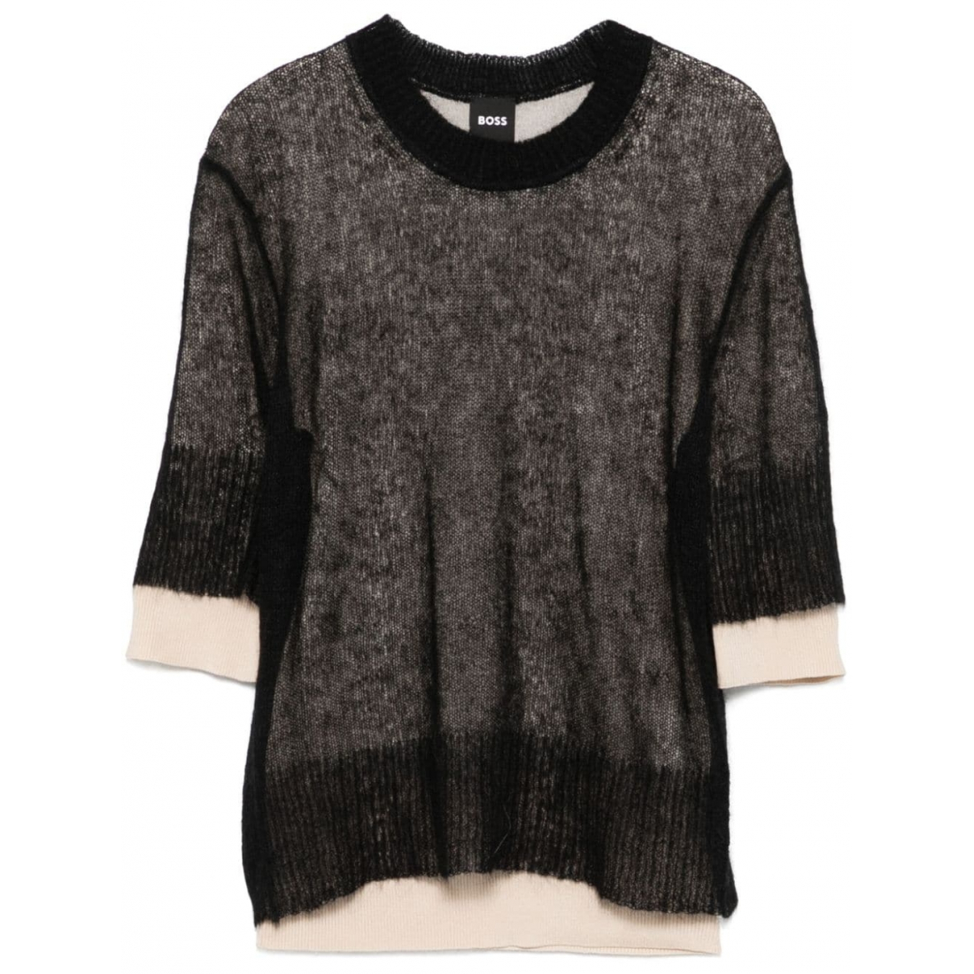 'Layered-Design' Pullover für Damen