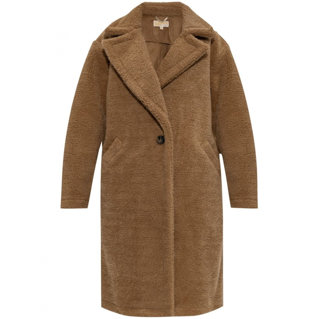 Manteau 'Faux-Shearling Single-Breasted' pour Femmes