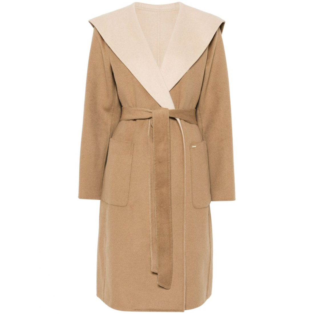 Women's 'Two-Tone Hooded' Coat