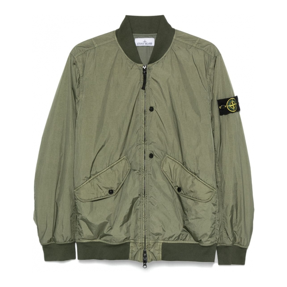 Men's 'Coated' Bomber Jacket