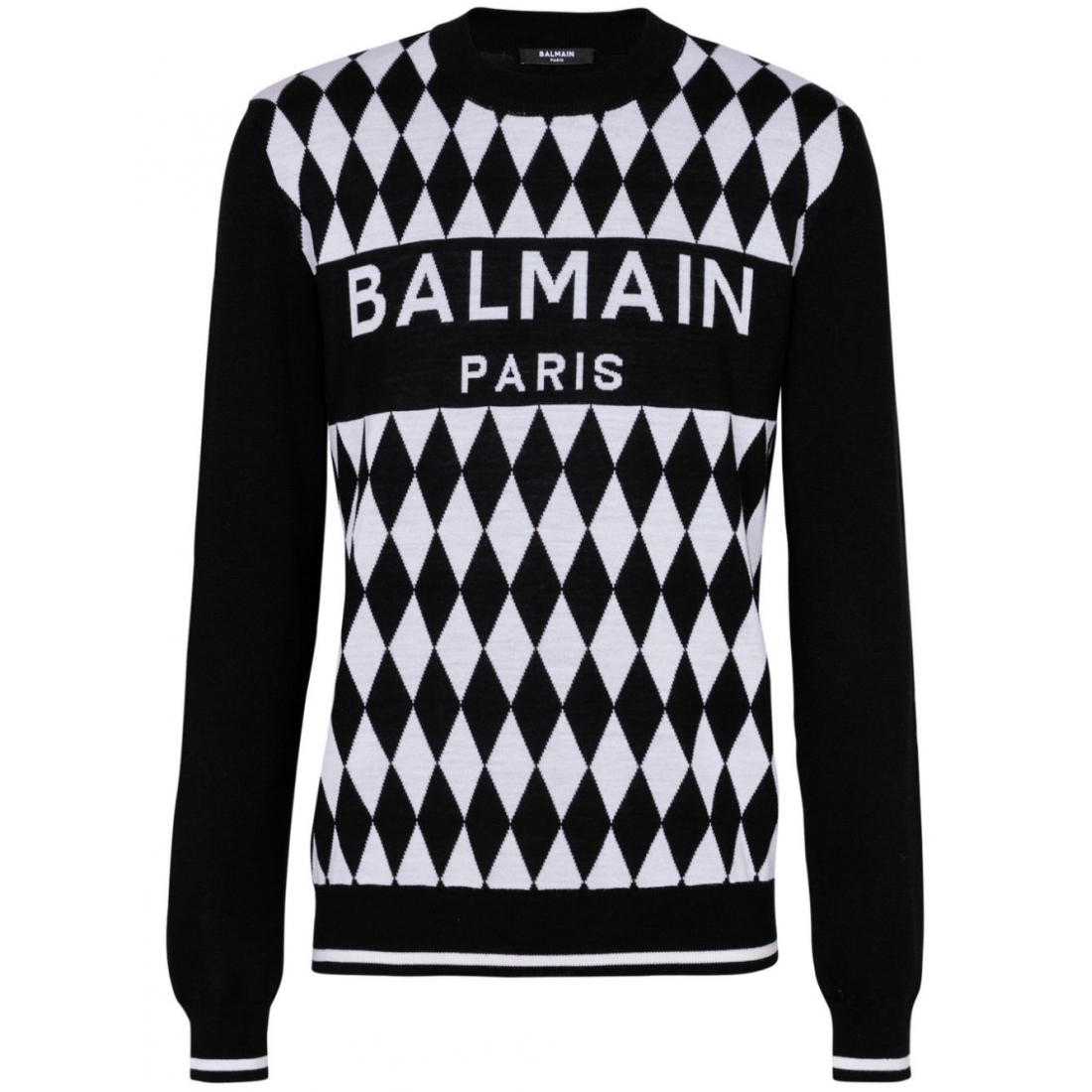 'Diamond Balmain Paris Jacquard' Pullover für Herren