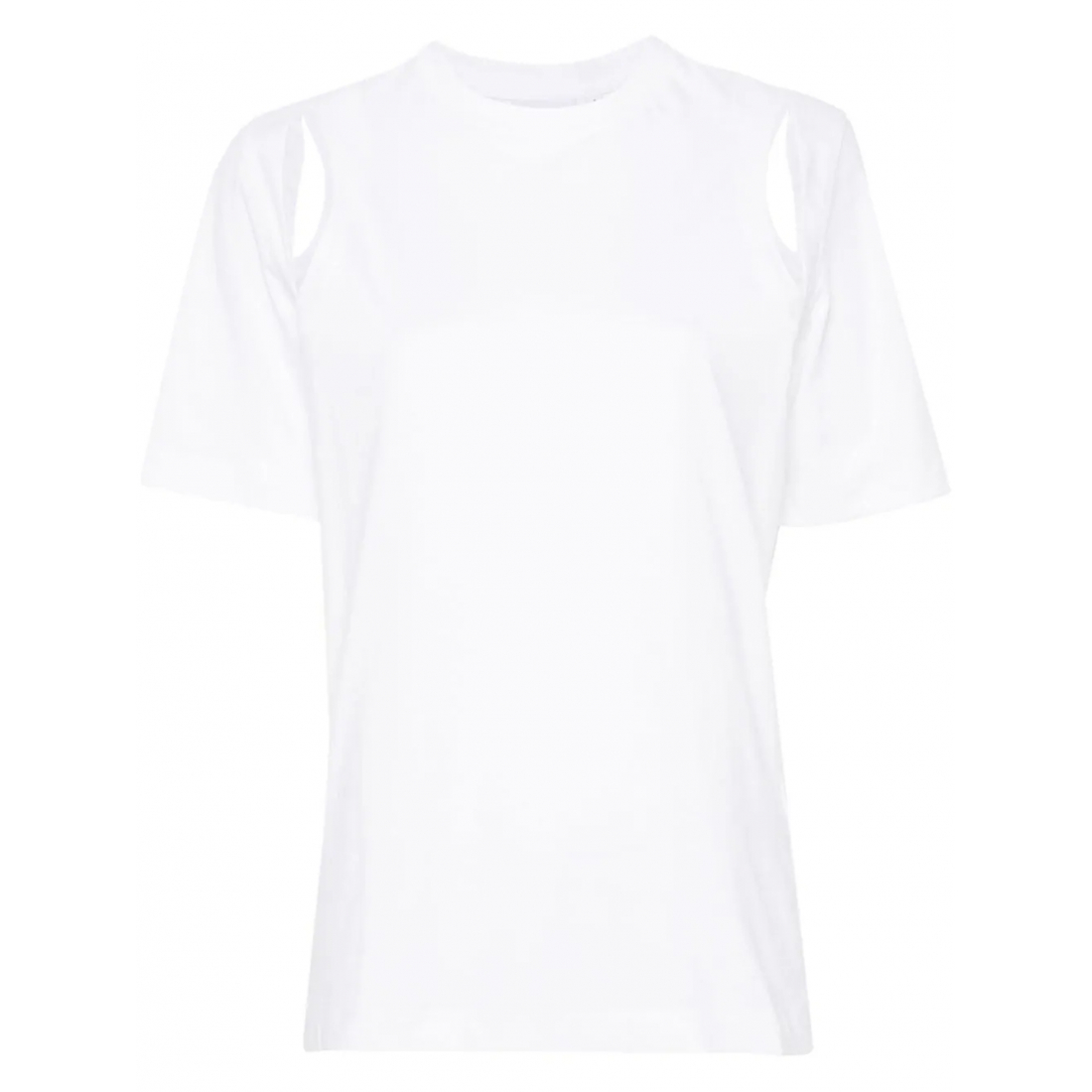 'Cut-Out' T-Shirt für Damen