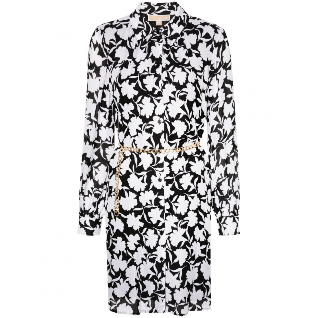 Robe mini 'Floral Crepe' pour Femmes