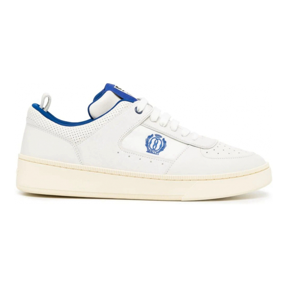 Men's 'Logo-Embroidered Panelled' Sneakers