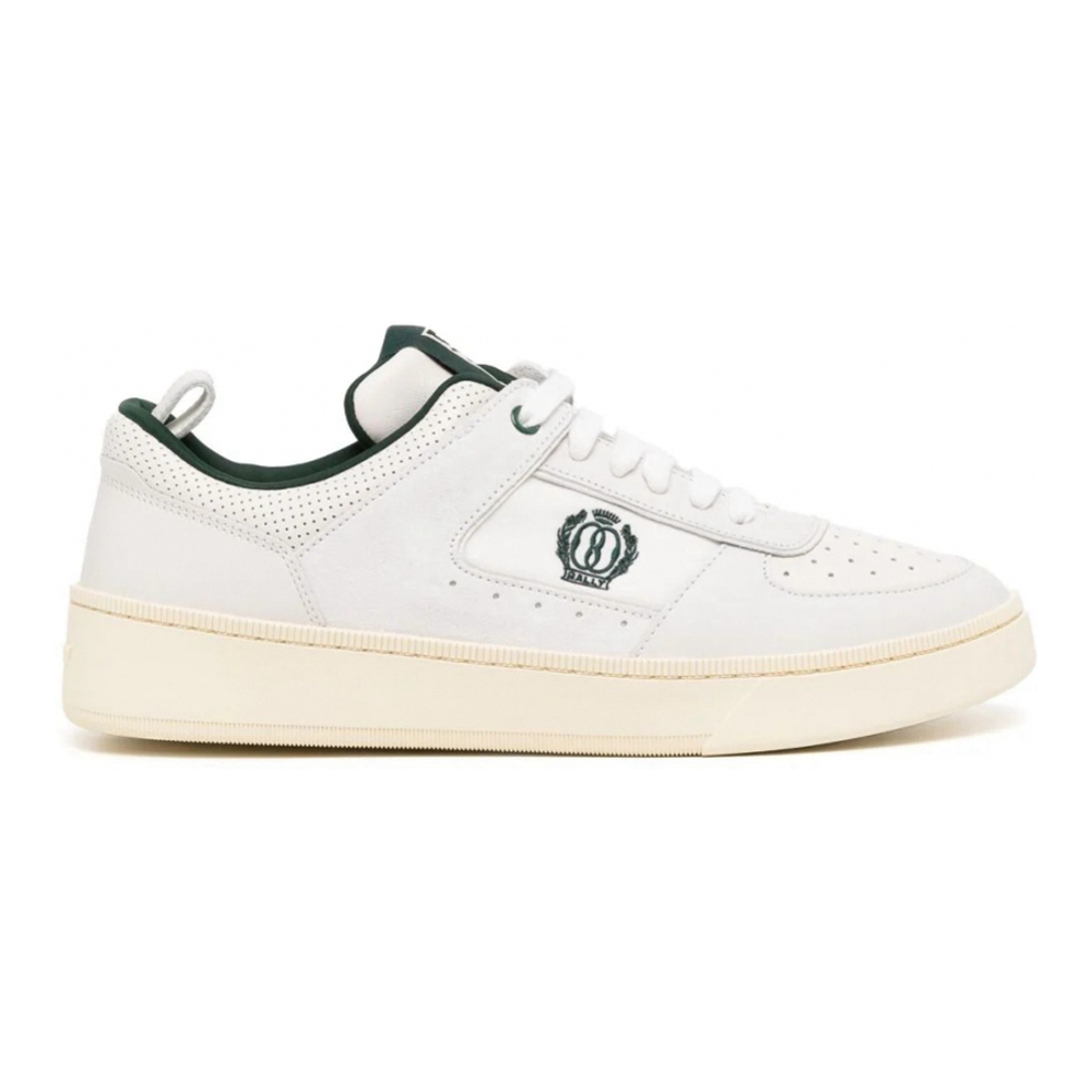 Men's 'Logo-Embroidered Panelled' Sneakers