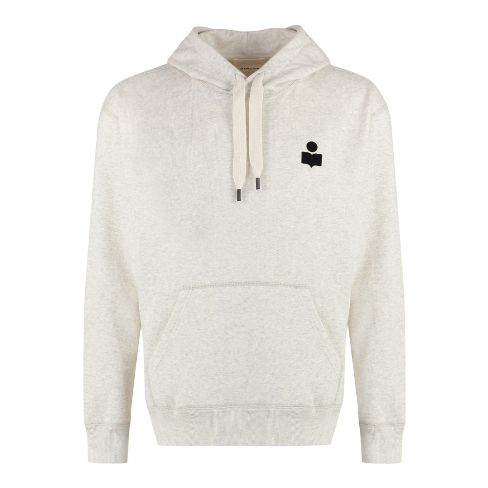 Men's 'Matte Logo Print' Hoodie