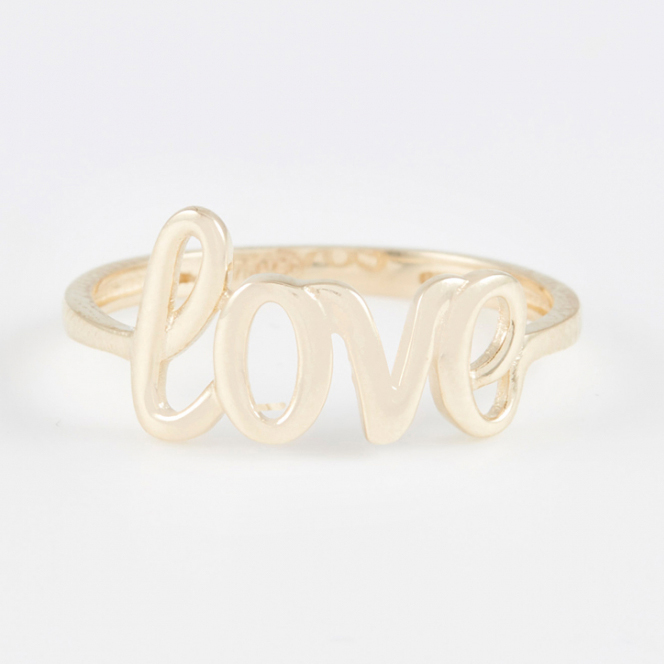 'Love' Ring für Damen