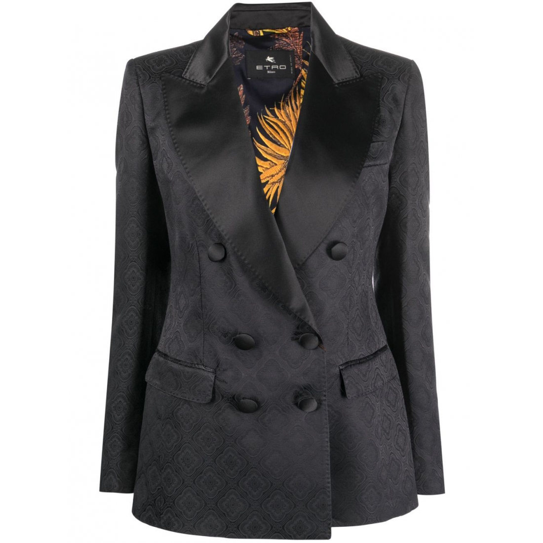 'Patterned-Jacquard' Klassischer Blazer für Damen