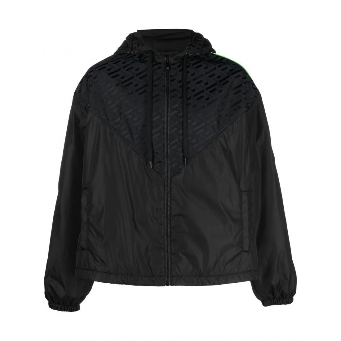 Men's 'Panelled Logo-Print' Track Jacket