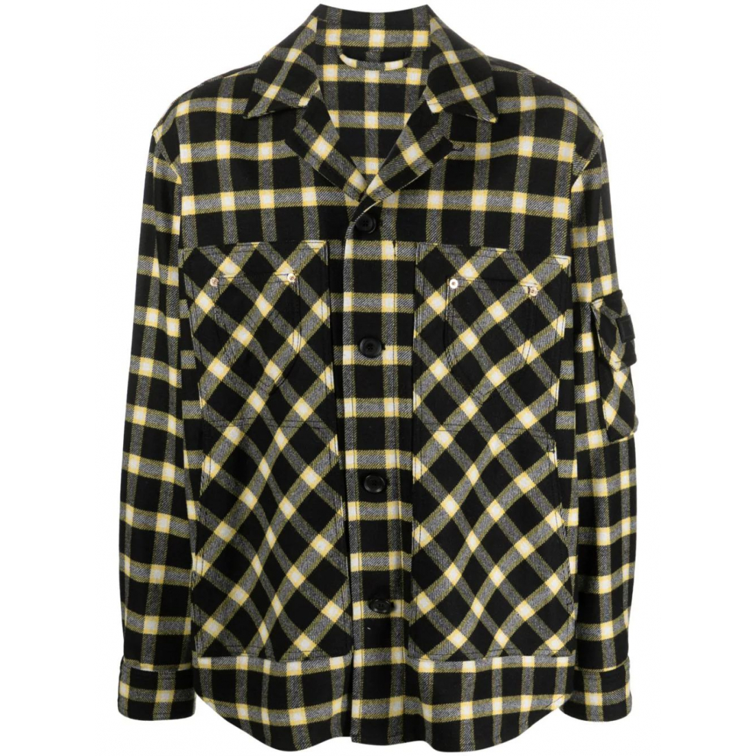 Veste 'Button-Down Checked' pour Hommes