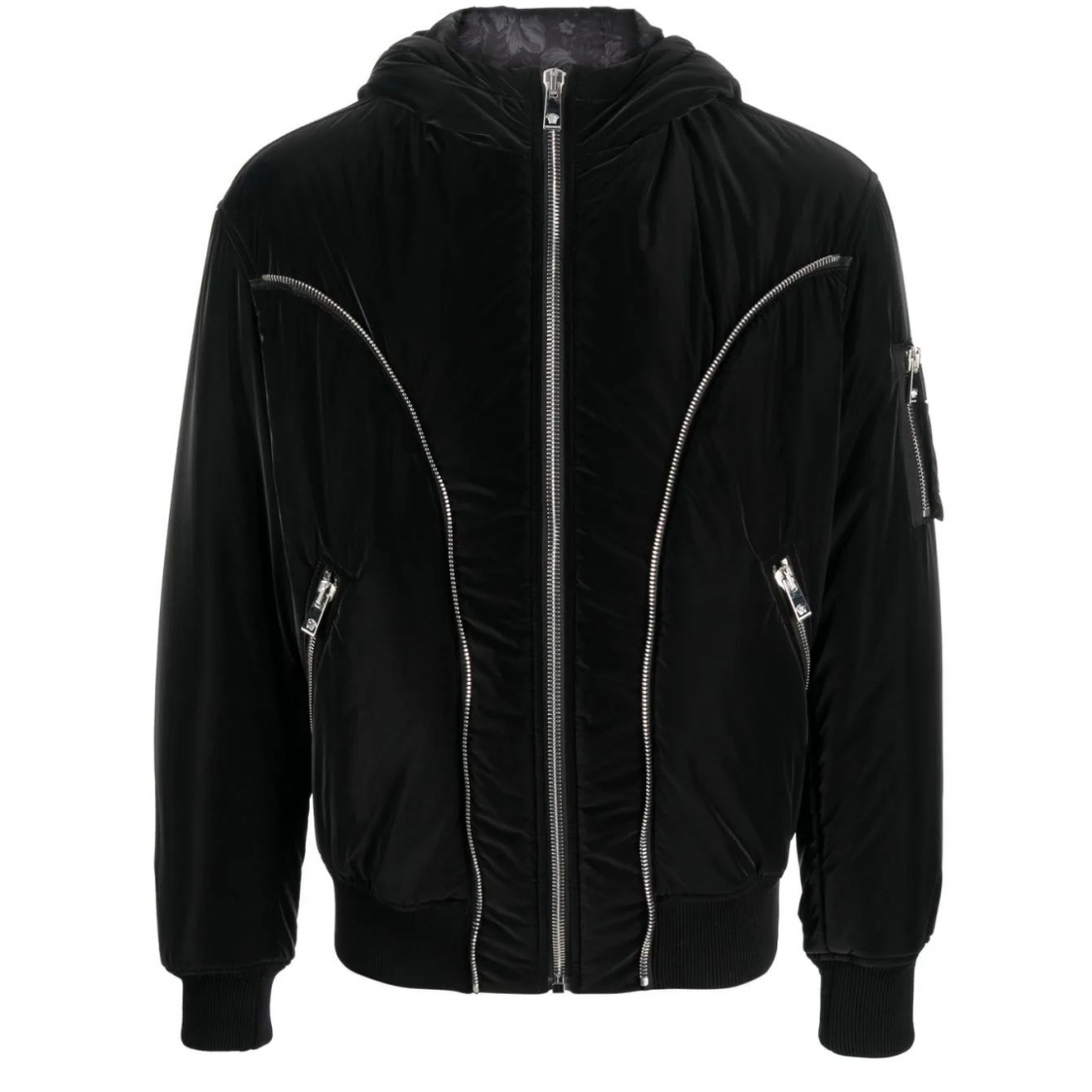 Men's 'Zip-Detail' Puffer Jacket