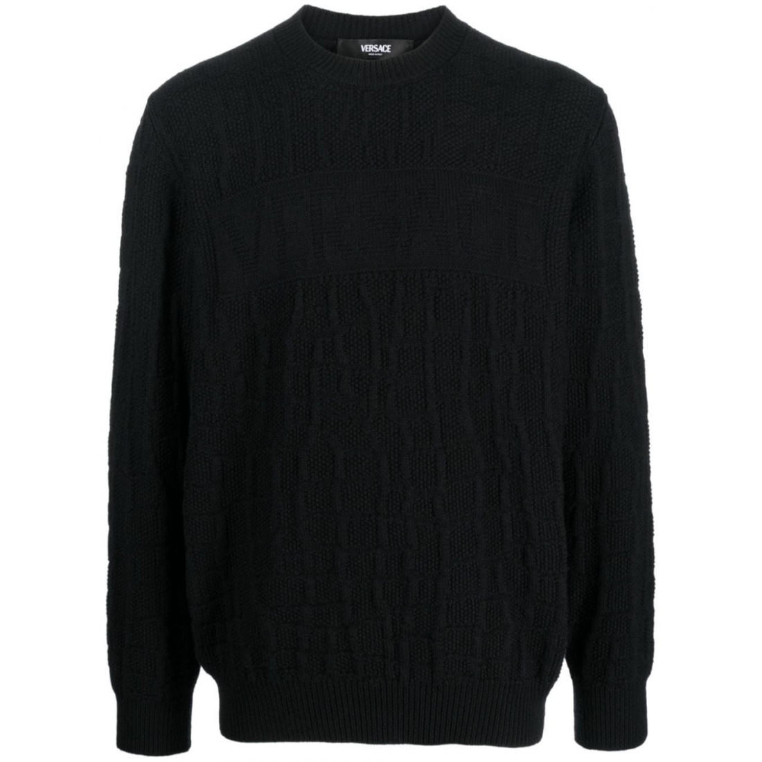 Men's 'Crocodile-Pattern' Sweater