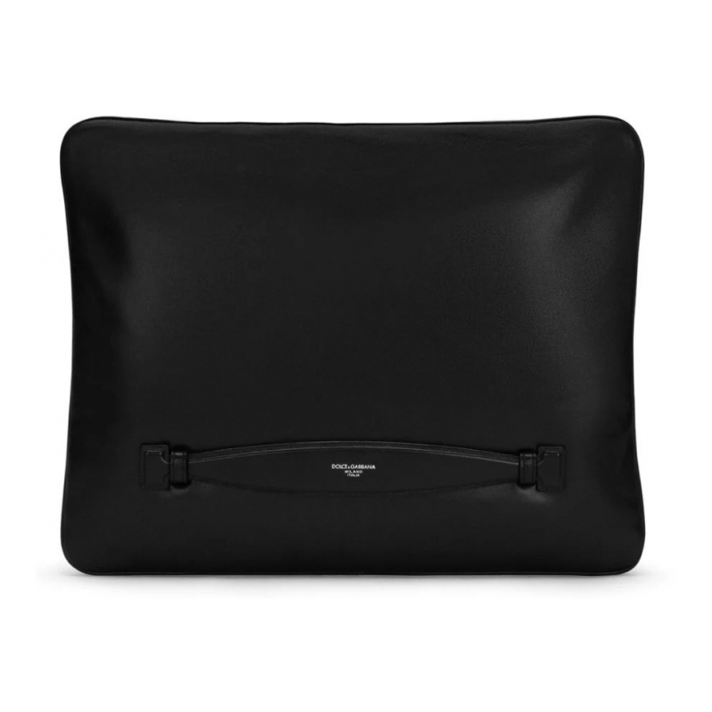 Men's 'Logo-Print' Clutch Bag