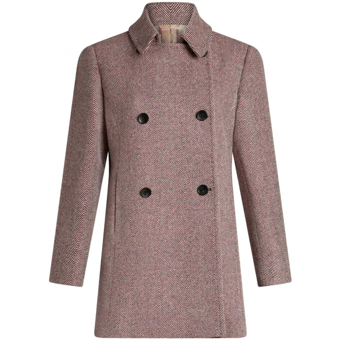 Manteau 'Herringbone-Pattern' pour Femmes