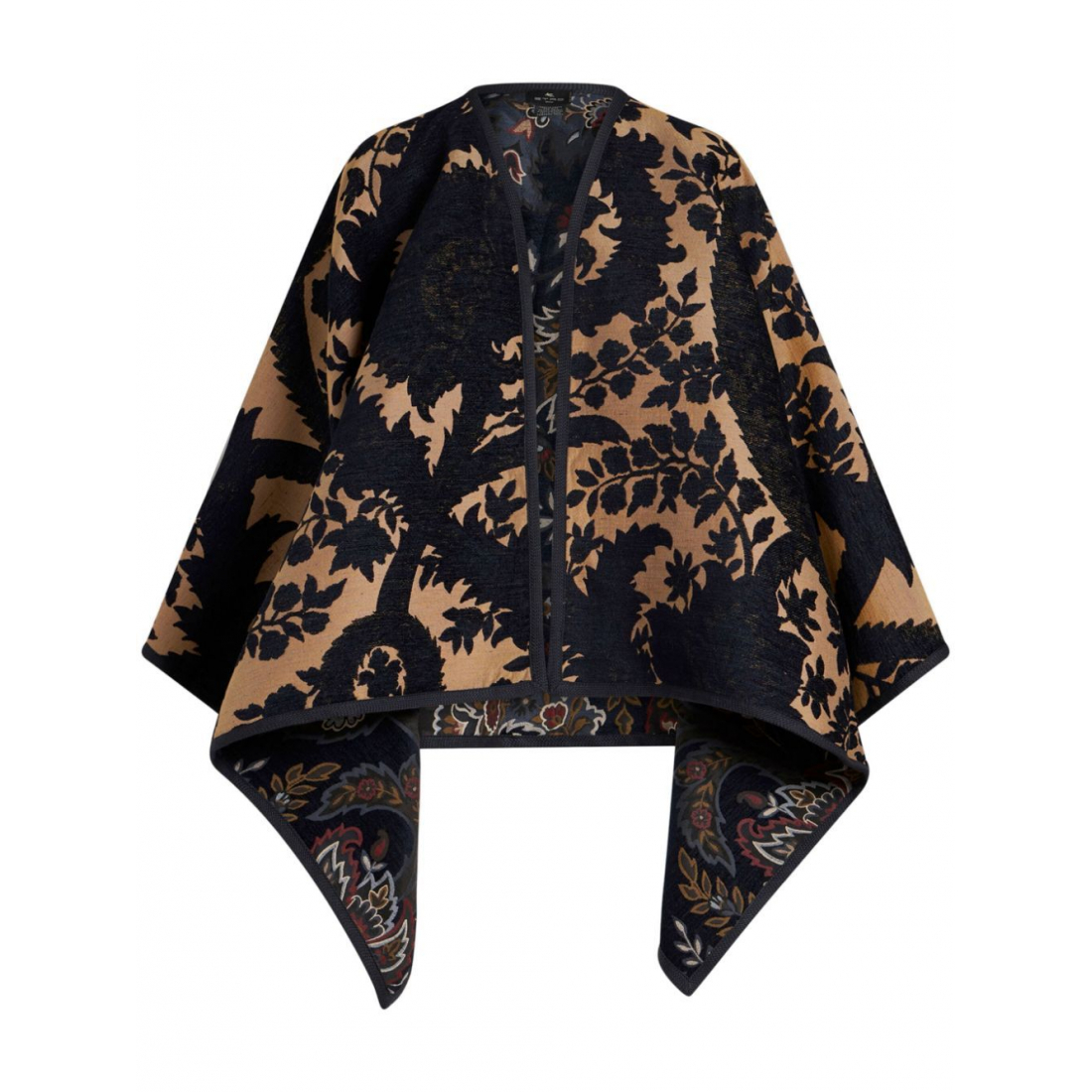 Women's 'Paisley-Print' Cape