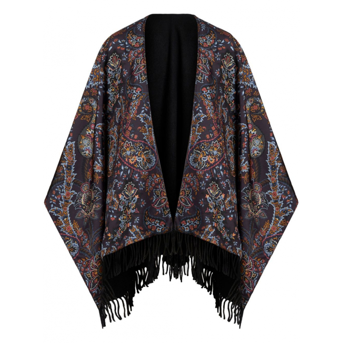 Women's 'Paisley-Print' Cape