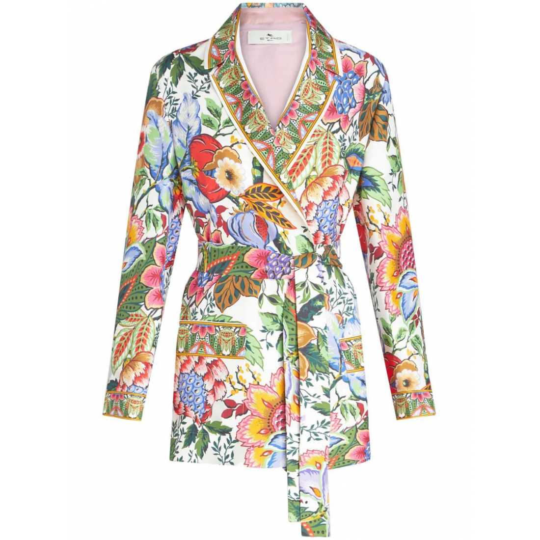 Women's 'Floral-Print' Belted Trench Coat