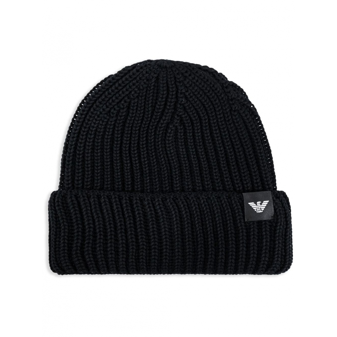 Bonnet 'Logo-Patch Knitted' pour Hommes