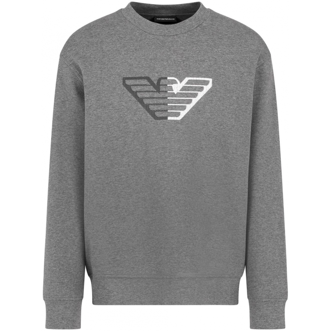 Sweatshirt 'Eagle-Embossed Double-Jersey' pour Hommes