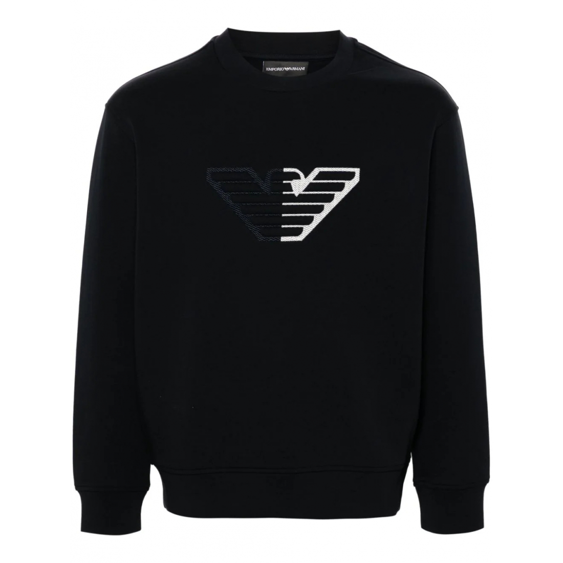 Sweatshirt 'Logo-Embossed Jersey' pour Hommes