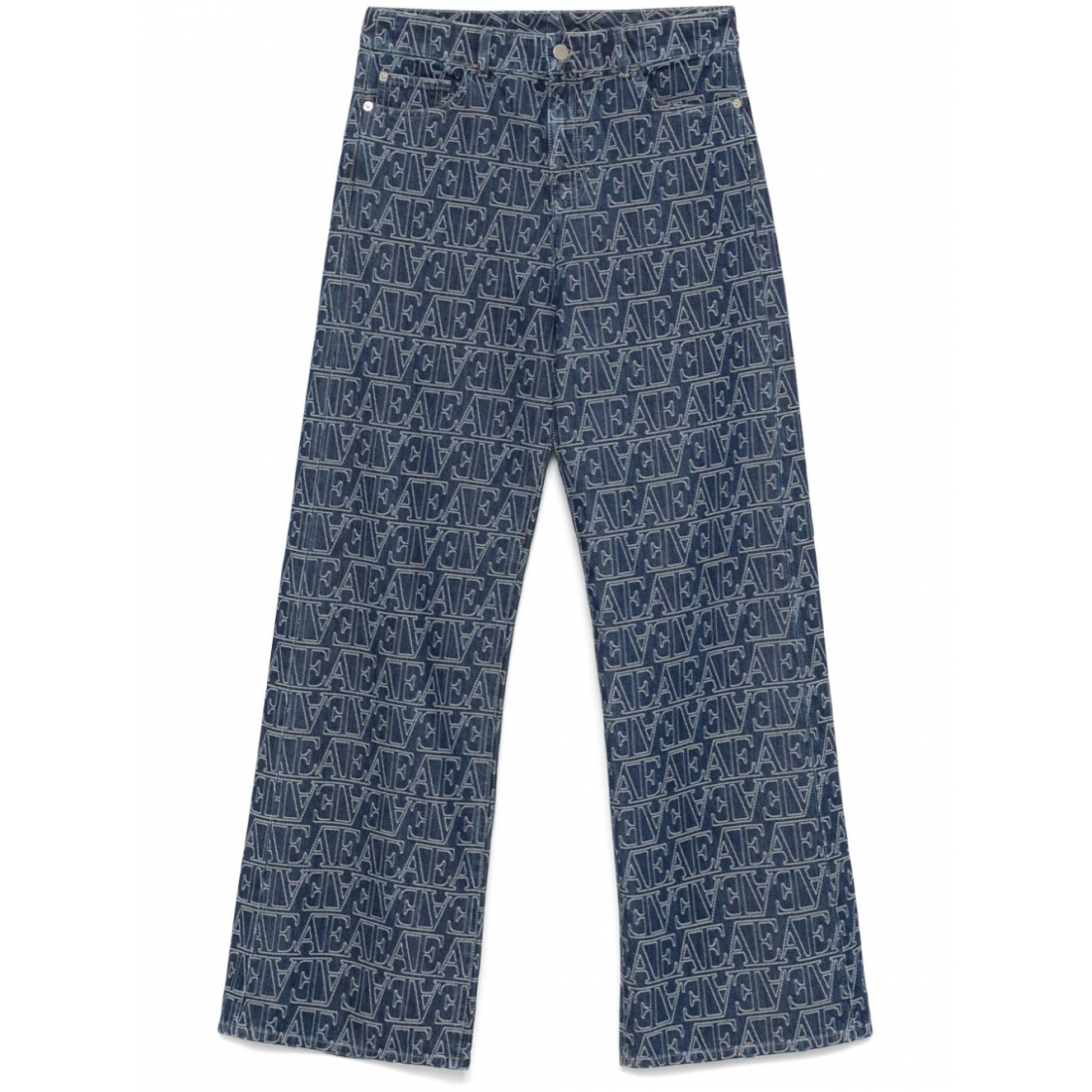 Jeans 'Logo-Jacquard' pour Femmes