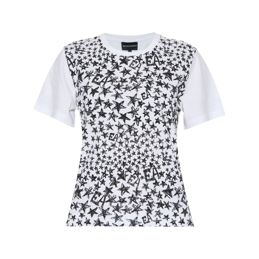 'Star-Print' T-Shirt für Damen