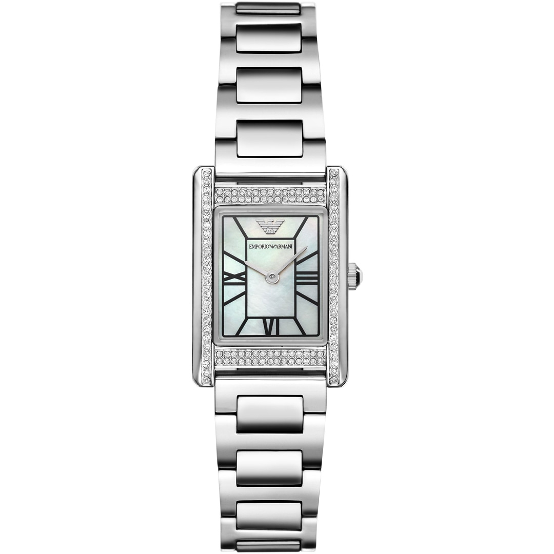 'Genni Silvery Ar11625' uhr für Damen