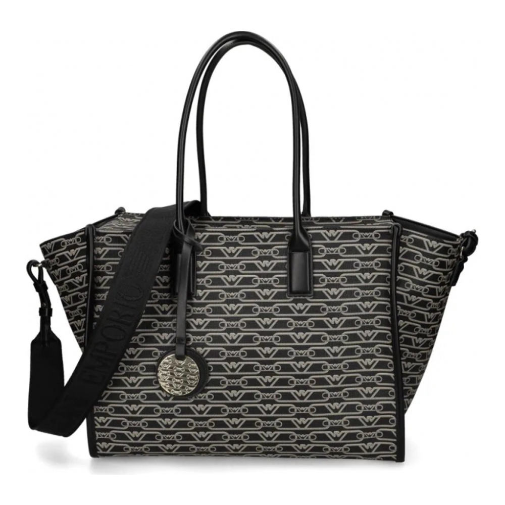 Women's 'Jacquard-Logo-Motif' Tote Bag