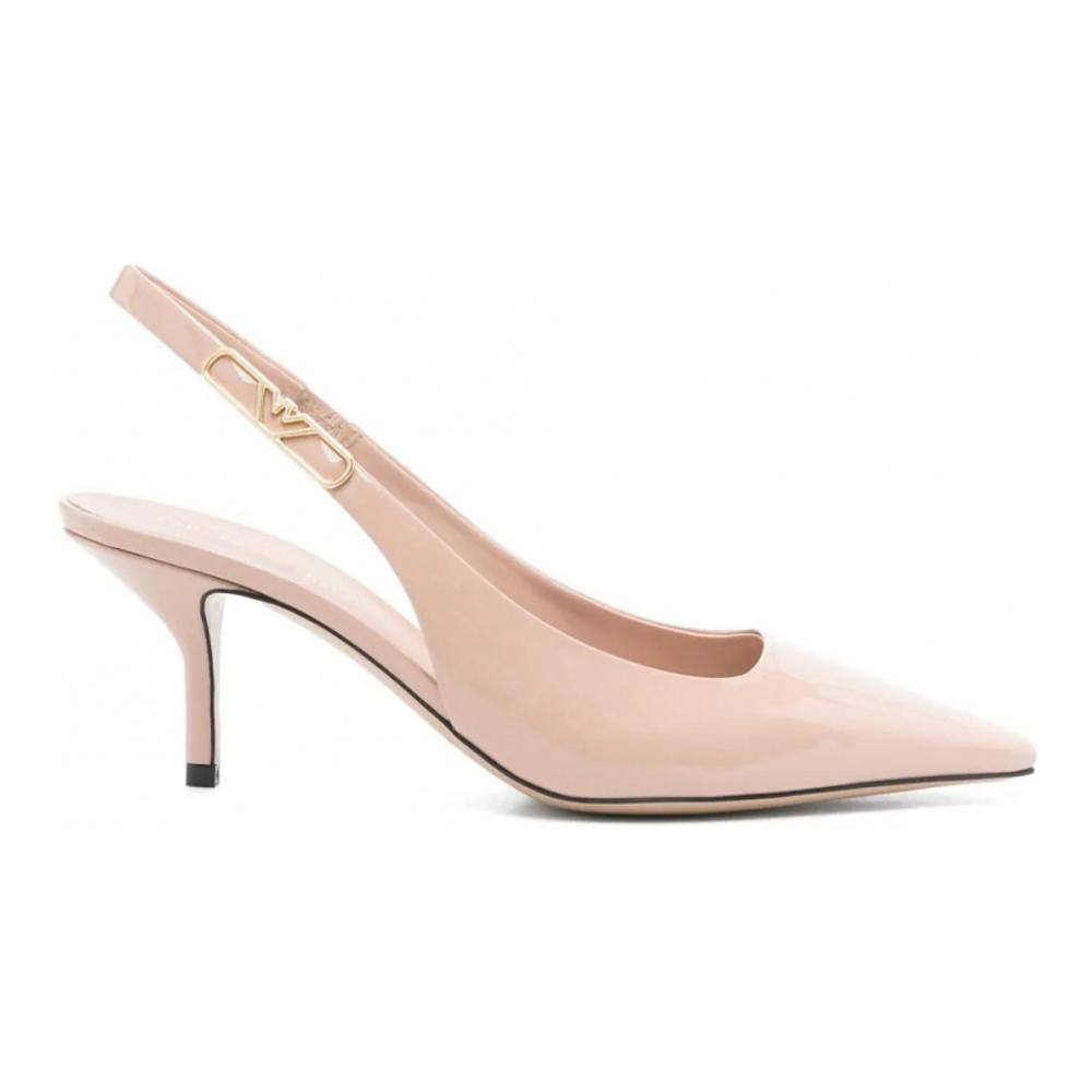 Women's 'Eagle-Plate' Slingback Pumps