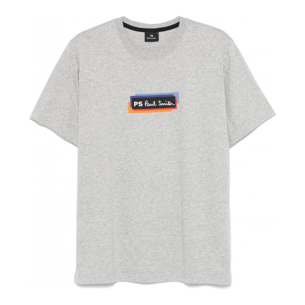 'Logo-Print' T-Shirt für Herren