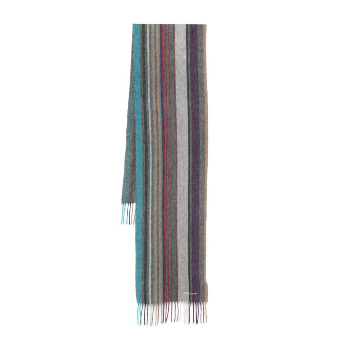 Écharpe en laine 'Trent Stripe' pour Hommes