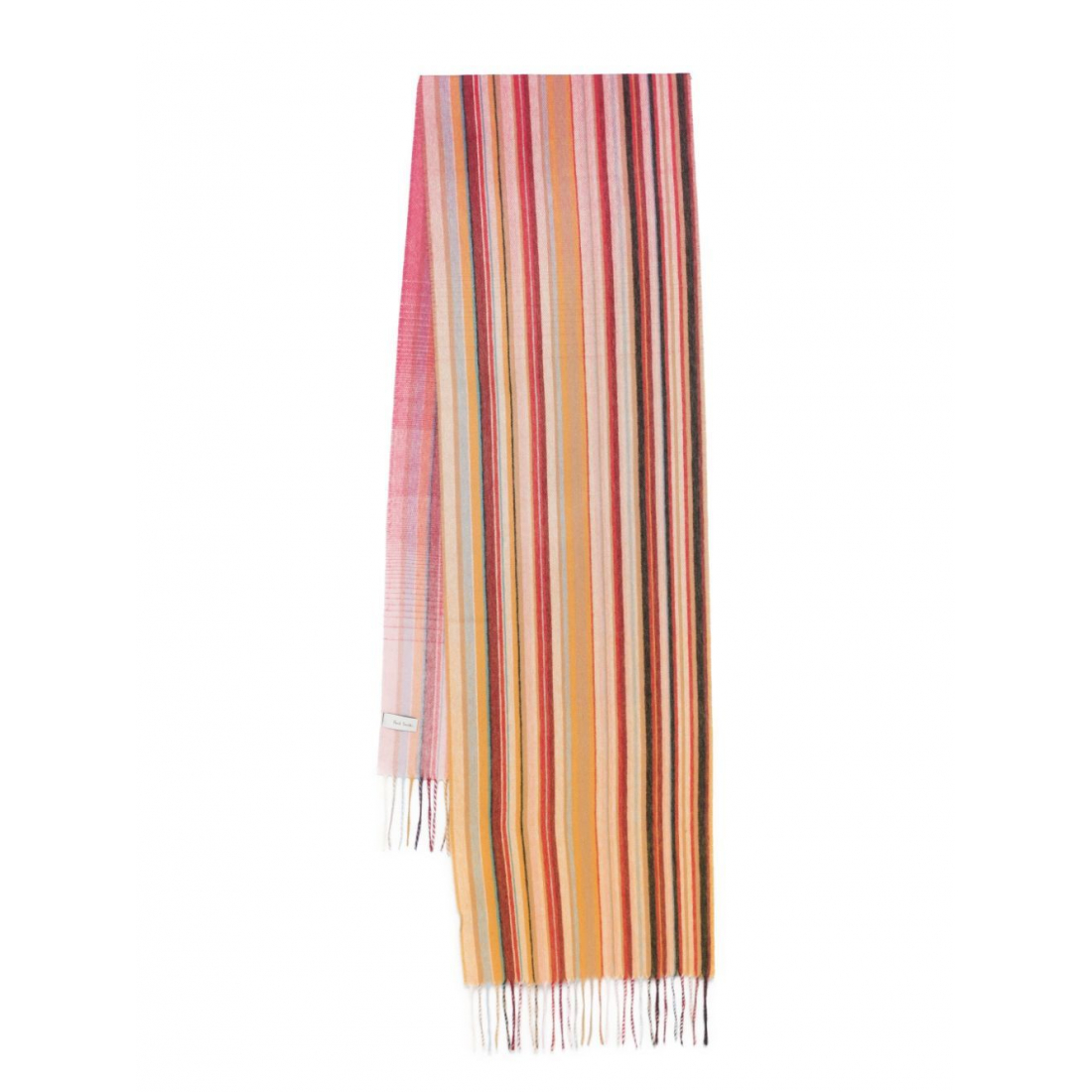 Écharpe en laine 'Gradient Signature Stripe' pour Femmes