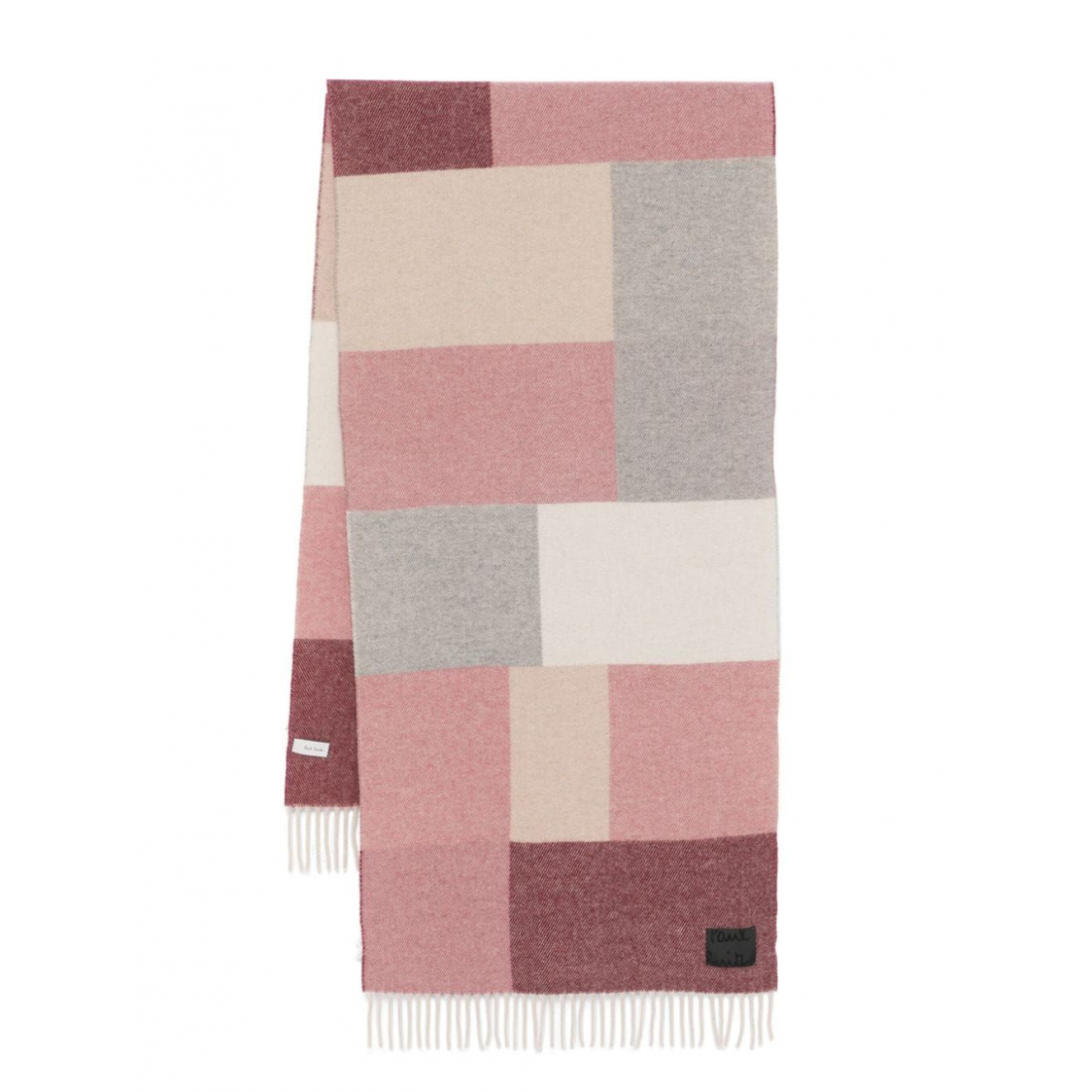 Women's 'Colourblock' Wool Scarf