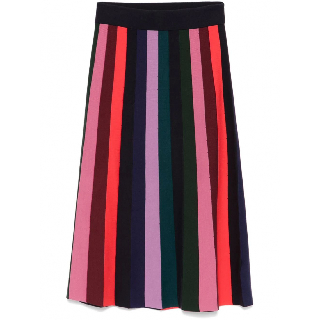 Women's 'Striped' Midi Skirt