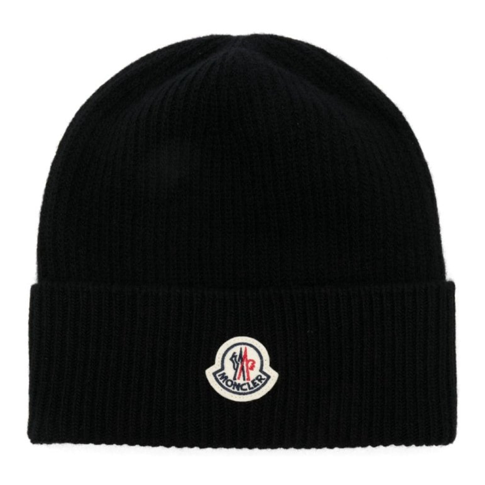 Men's 'Logo-Patch' Beanie