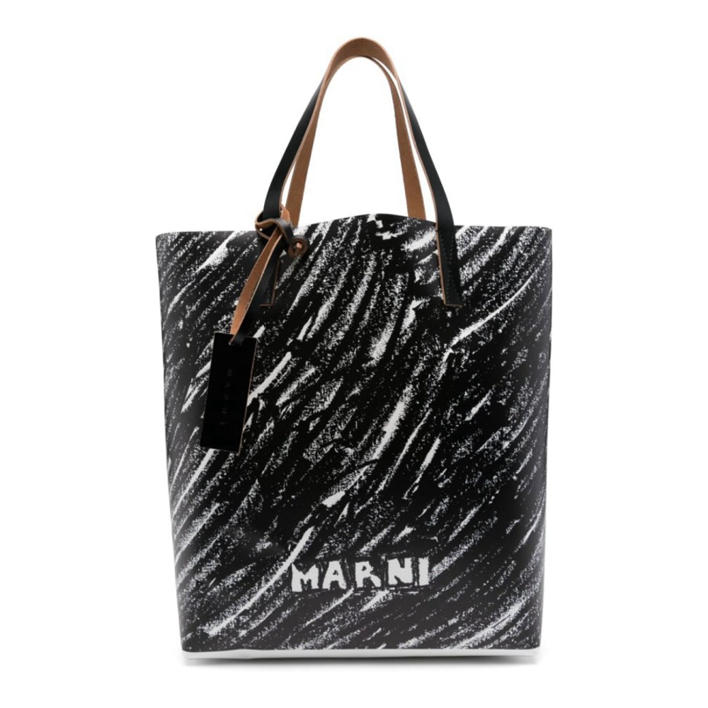 Men's 'Logo-Print' Tote Bag